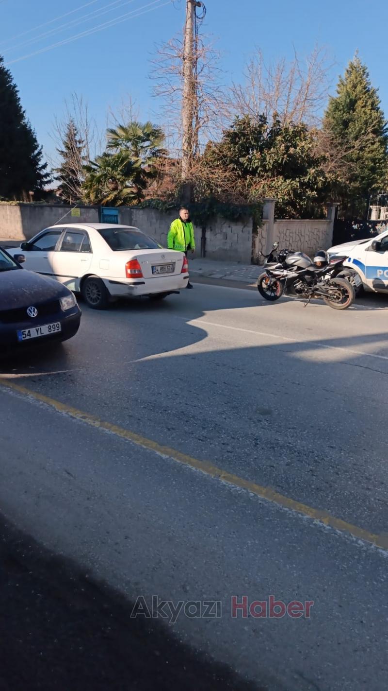 Batakköy yolunda kaza 1 yaralı