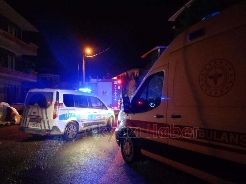 Yangın ihbarına gelen ekipleri şaşırtan olay