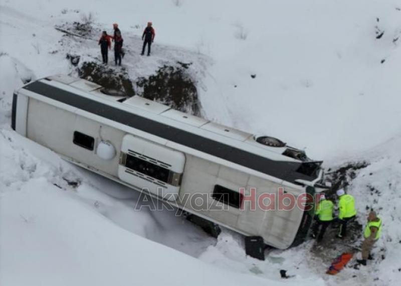 Sakaryalı otobüs şoförü kazada öldü
