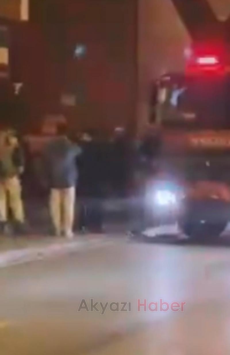 Eğlence mekanında yangın paniği