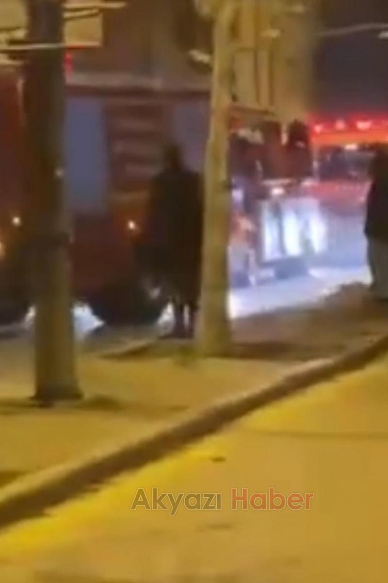 Eğlence mekanında yangın paniği