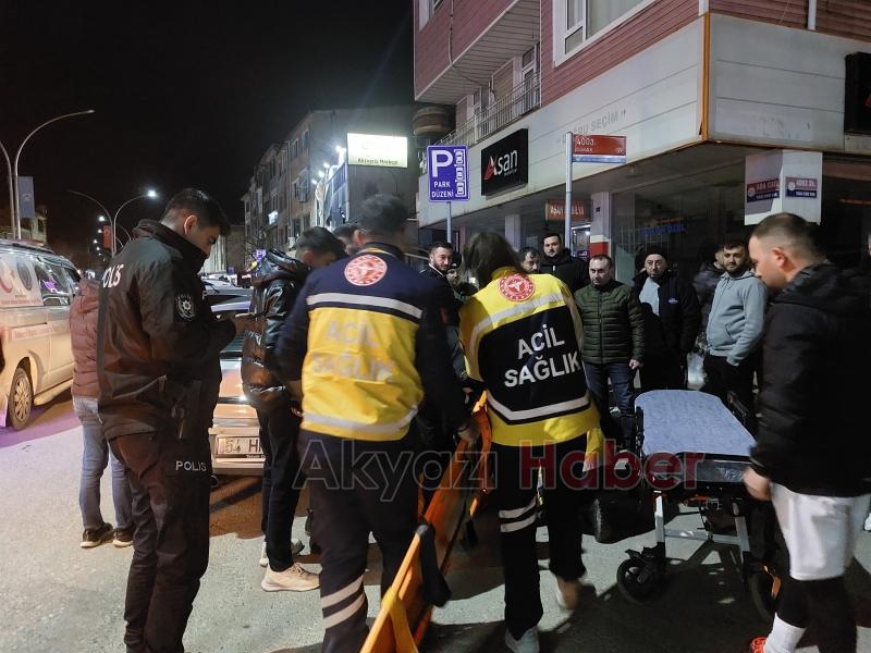 Bisikletli çocuk kazada yaralandı