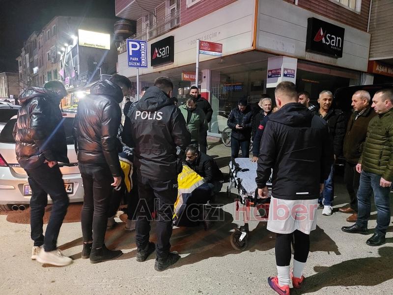 Bisikletli çocuk kazada yaralandı