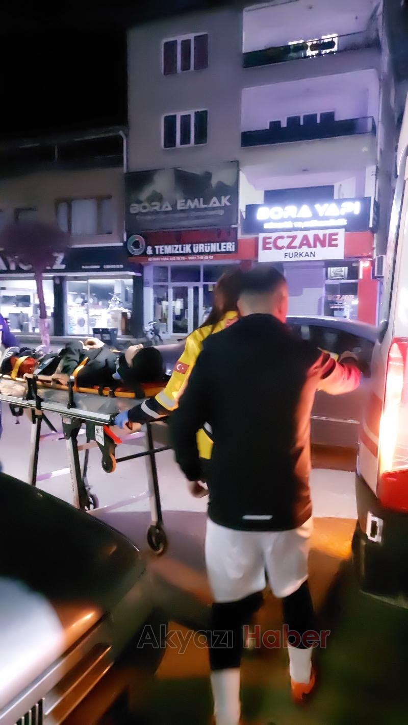 Bisikletli çocuk kazada yaralandı