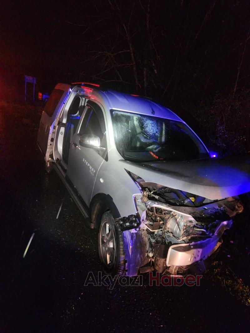 Kazazedelere yardıma koşarken yaralandı