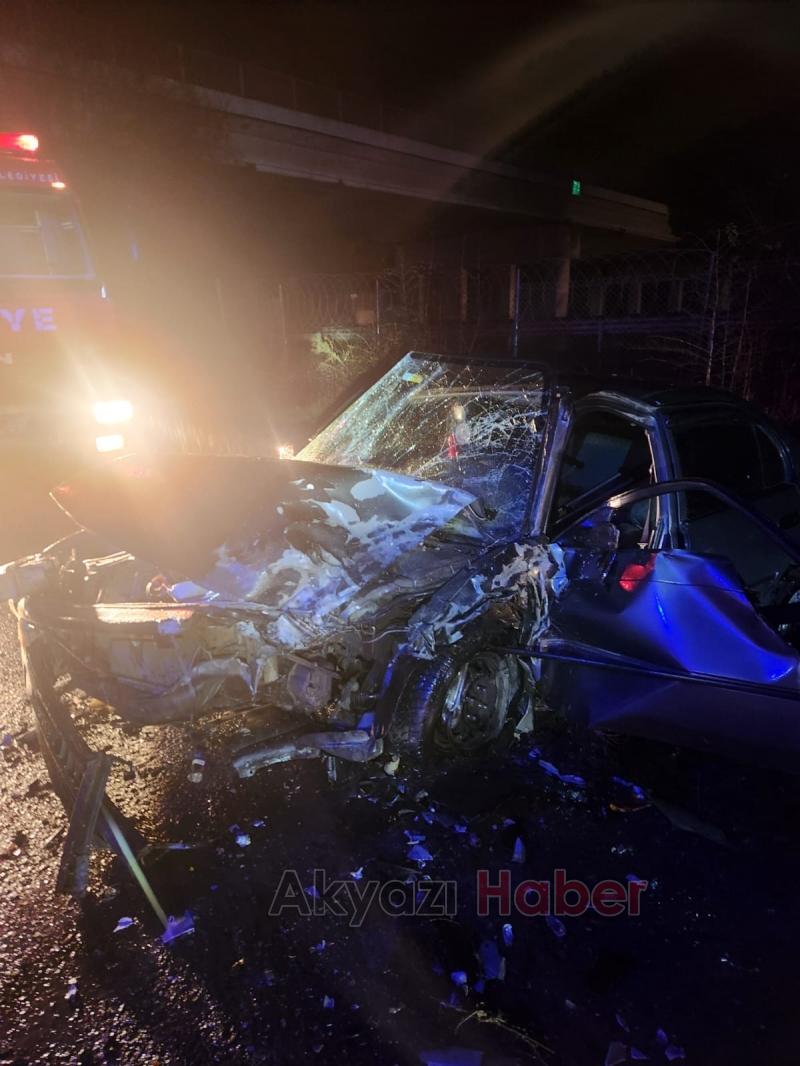 Kazazedelere yardıma koşarken yaralandı