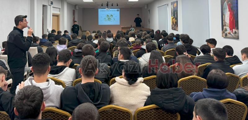 GAKE den lise öğrencilerine afet eğitimi