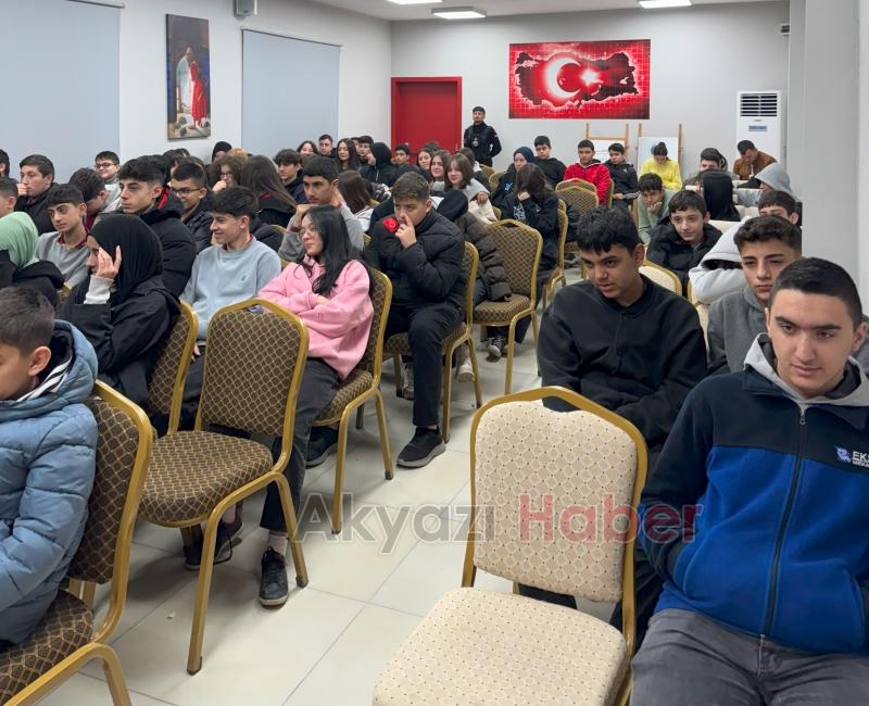 GAKE den lise öğrencilerine afet eğitimi