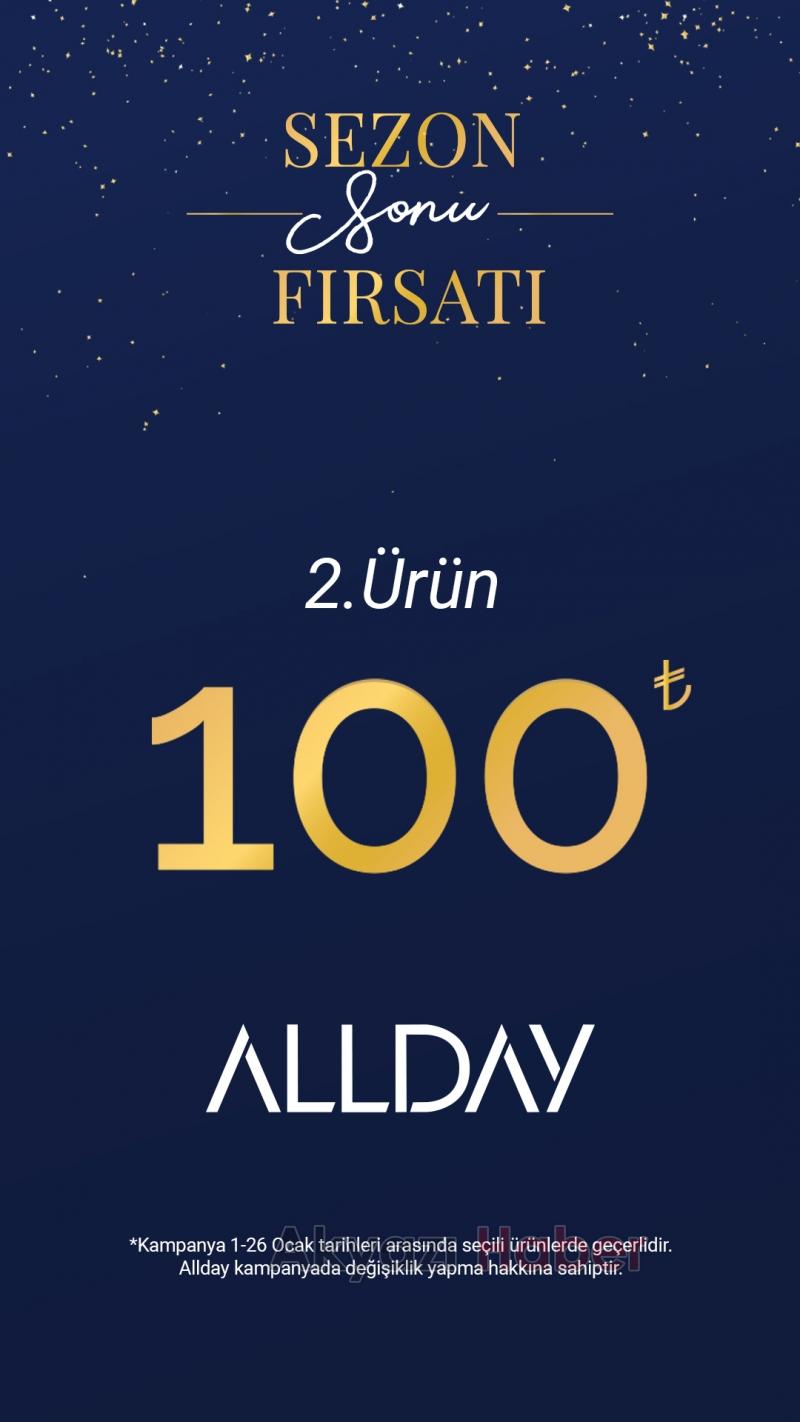 Sezon Sonu Alışveriş Şöleni Allday’de Başladı!