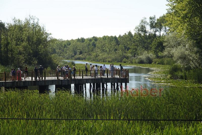 Longoz ve İl Ormanına rekor ziyaretçi rakamı