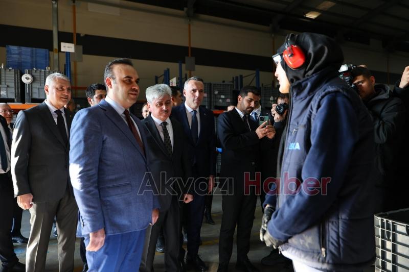 Sanayi ve Teknoloji Bakanı Sakarya'da