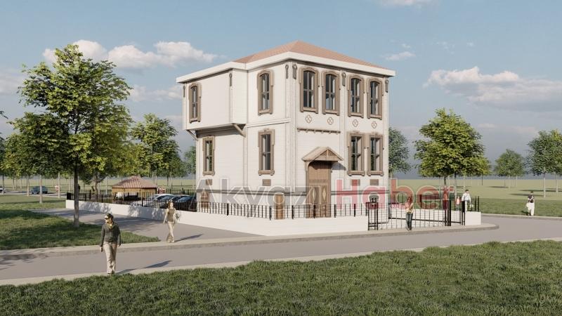 Osmanlı hatırası tarihi konak aslına uygun inşaa ediliyor