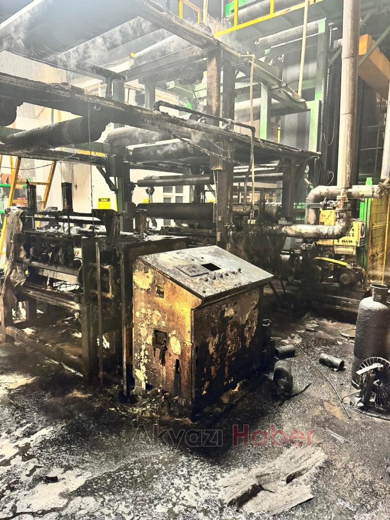 Fabrikadaki yangında yaralı sayısı 7'ye yükseldi