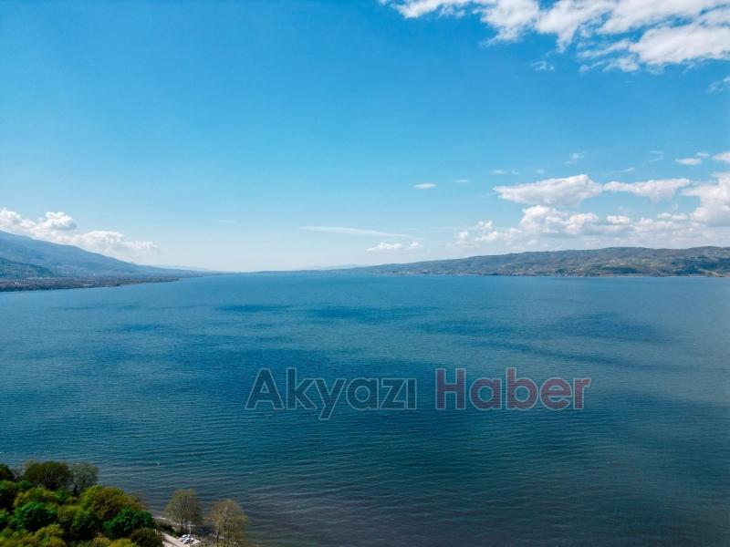 Sapanca Gölü'nde su seviyesinden iyi haber