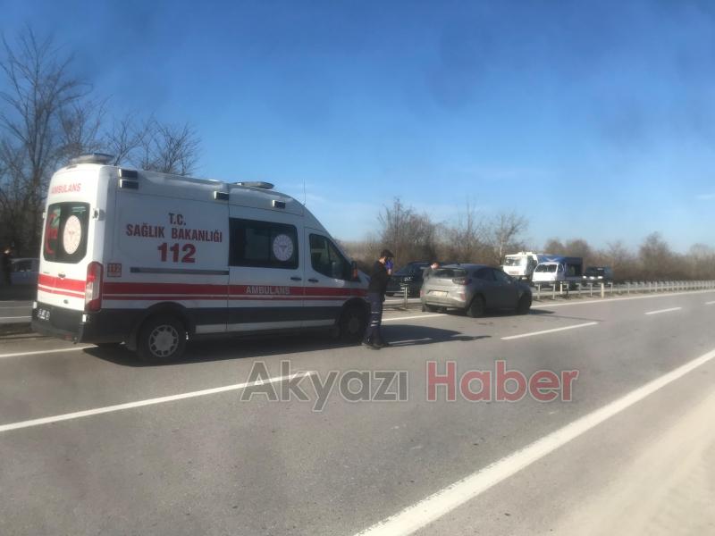 Feci kazada yaşlı adam ağır yaralandı