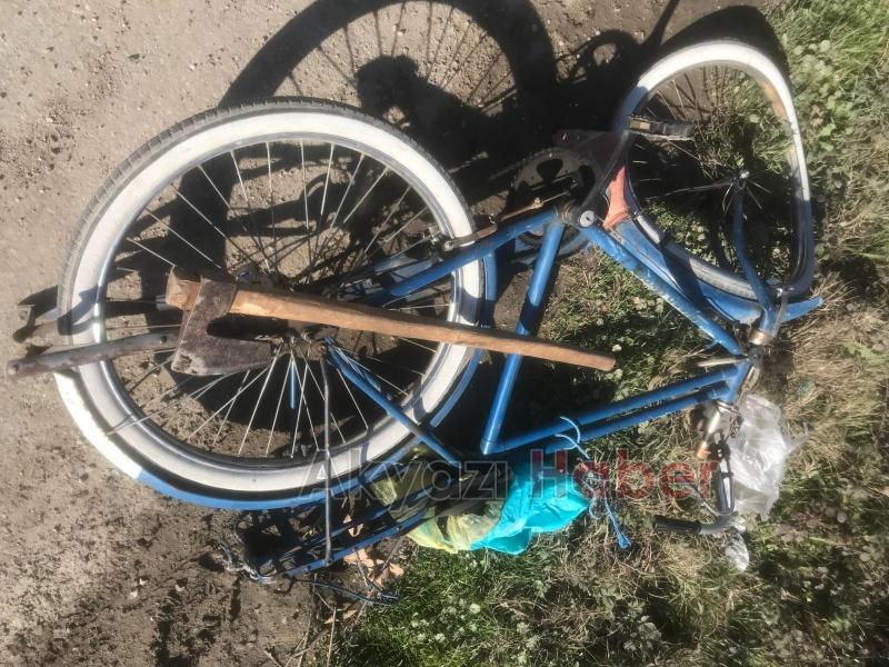 Feci kazada yaşlı adam ağır yaralandı