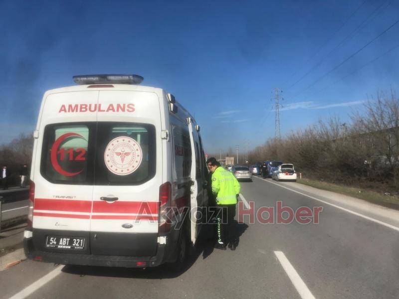 Feci kazada yaşlı adam ağır yaralandı