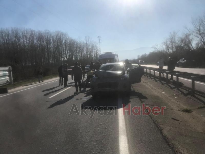 Feci kazada yaşlı adam ağır yaralandı