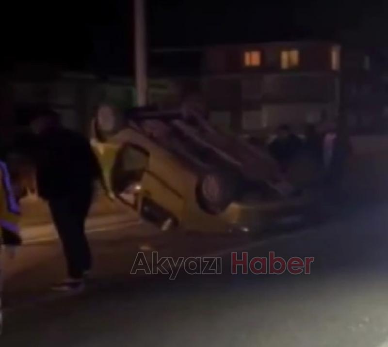 Karasu da ilginç kaza