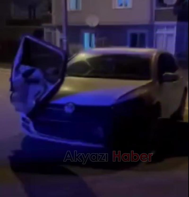 Karasu da ilginç kaza