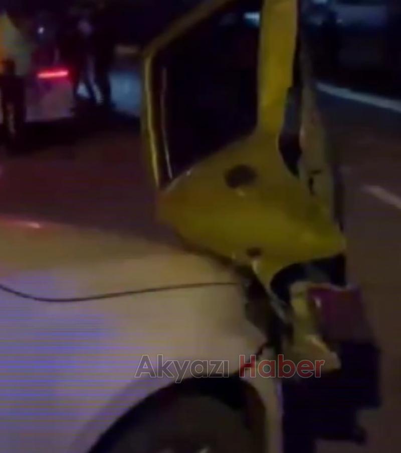 Karasu da ilginç kaza