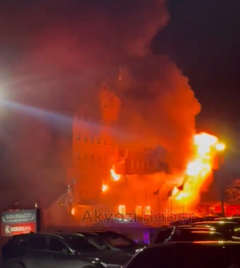 Kartalkaya'da otelde yangın faciası çok sayıda ölü var