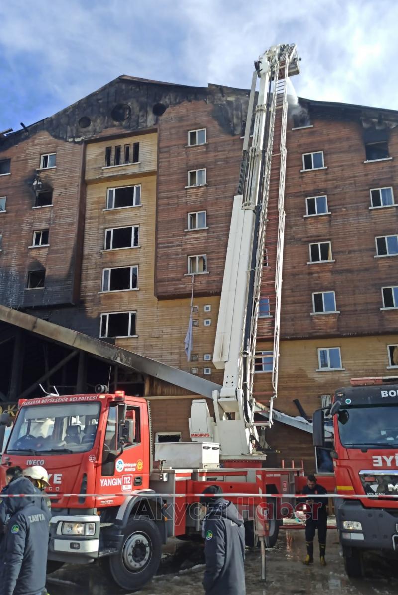 Sakarya itfaiyesi facianın yaşandığı otelde