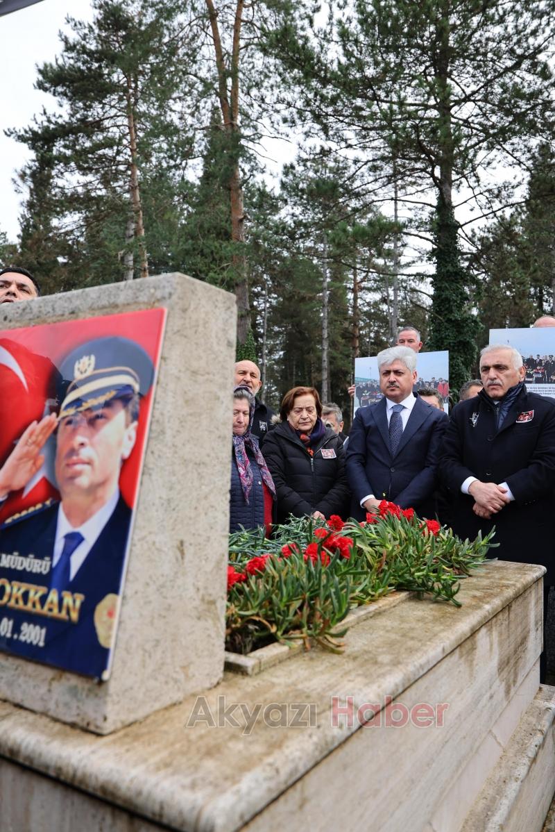 Şehit Ali Gaffar Okkan törenle anıldı