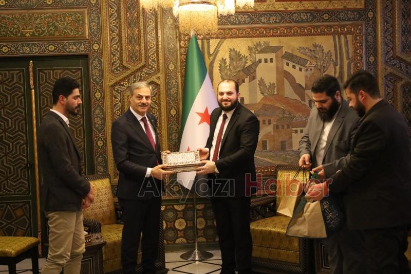 Başkan Yusuf Alemdar Şam'da