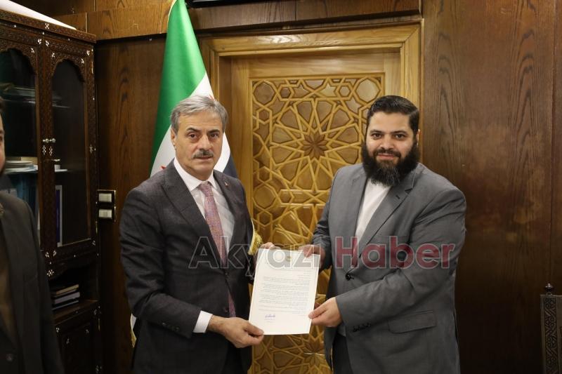 Başkan Yusuf Alemdar Şam'da