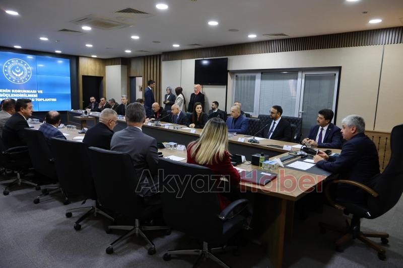 Sakarya'da Ailenin Korunması ve Güçlendirilmesi toplantısı