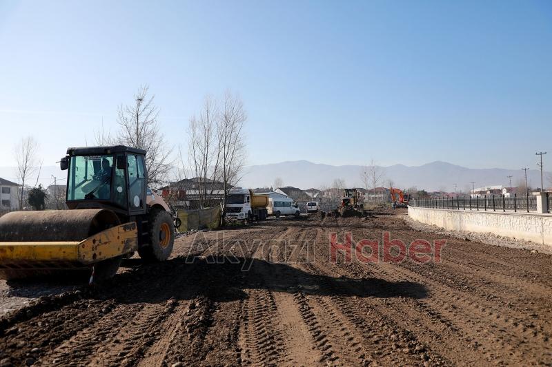 Karacasu'da arter asfalta hazırlanıyor