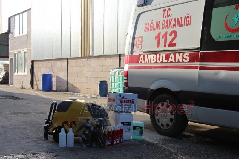 Akyazılı iş insanlarından anlamlı hediye