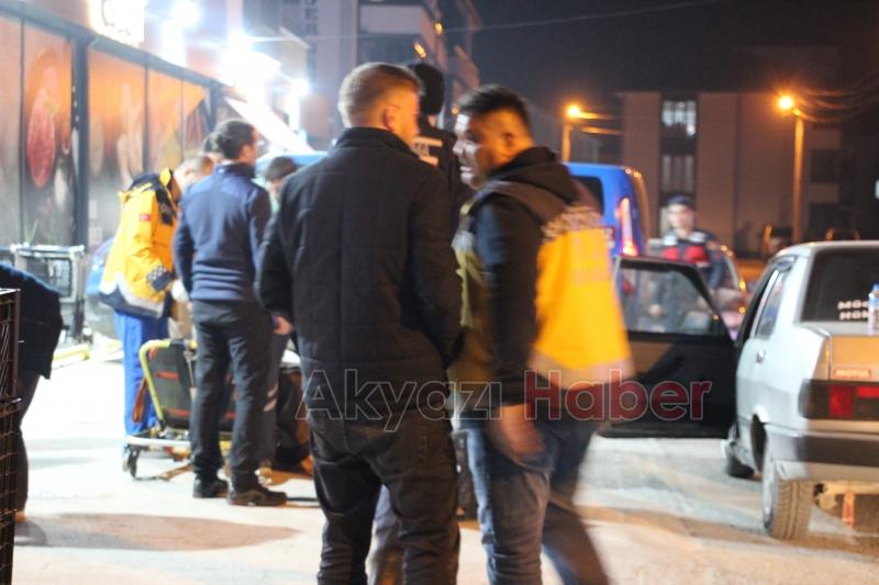 Şehit Furkan Çelik Caddesi nde kaza 3 yaralı