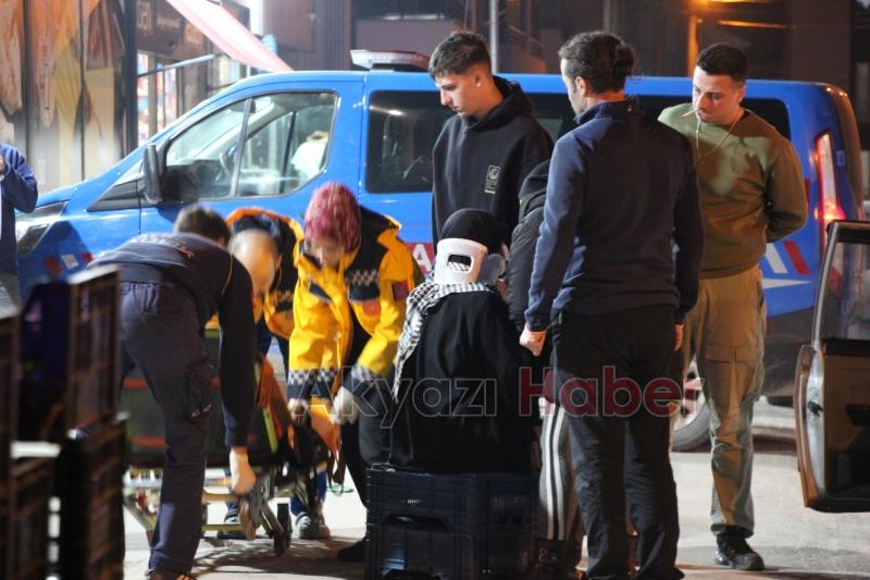 Şehit Furkan Çelik Caddesi nde kaza 3 yaralı