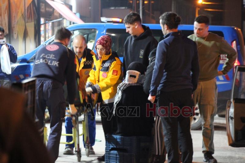 Şehit Furkan Çelik Caddesi nde kaza 3 yaralı