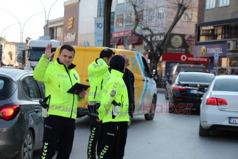 Trafik Ekiplerinin Sıkı Denetimi Devam Ediyor