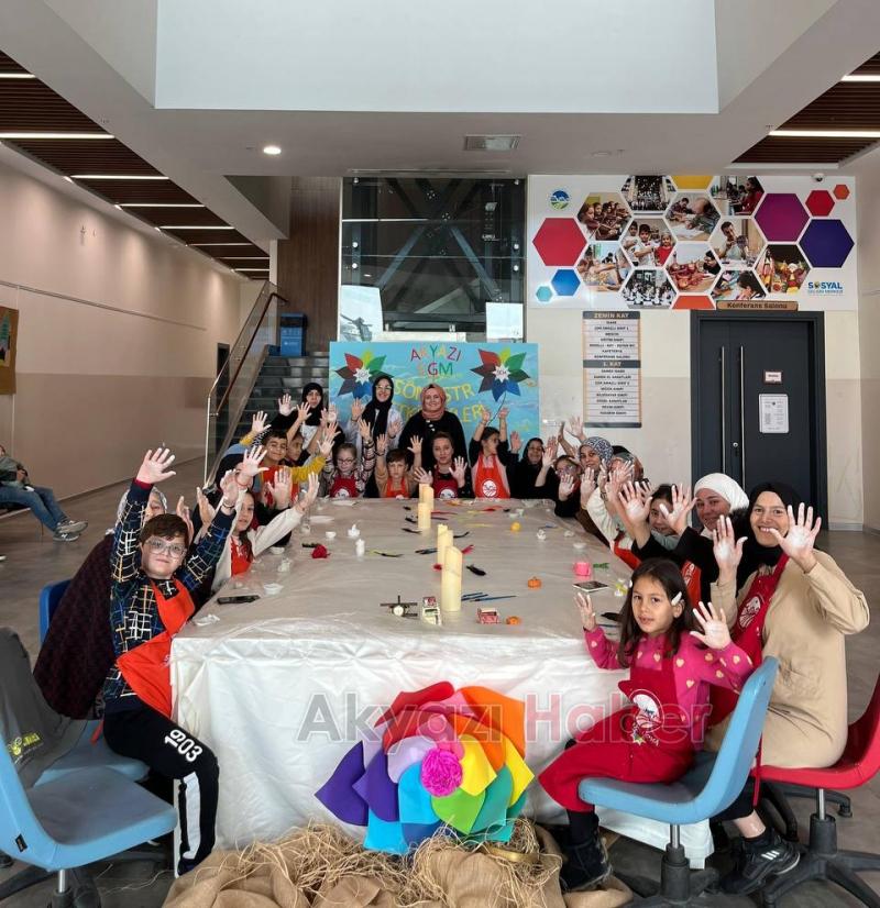 Akyazı SGM’de ara tatil atölyeleri eğlenceli geçti