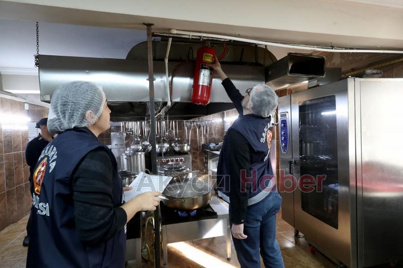 Sakarya'daki öğrenci yurtlarında yangın denetimi