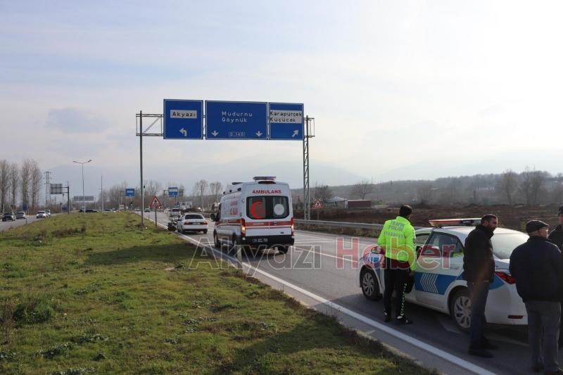 D-140'da kaza:1 yaralı
