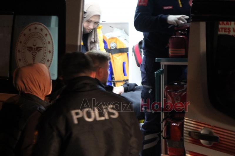 Otomobil ile çarpışan motosikletli yaralandı