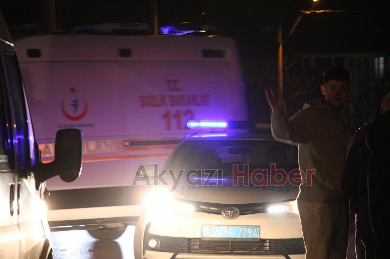 Otomobil ile çarpışan motosikletli yaralandı