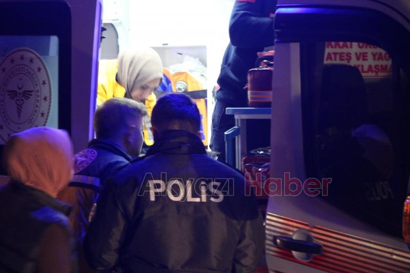 Otomobil ile çarpışan motosikletli yaralandı