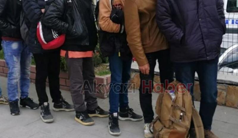 Sakarya'da 495 düzensiz göçmen yakalandı