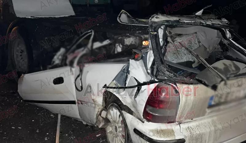 Sakarya'da jandarmanın kaza raporu: 1 ölü, 74 yaralı