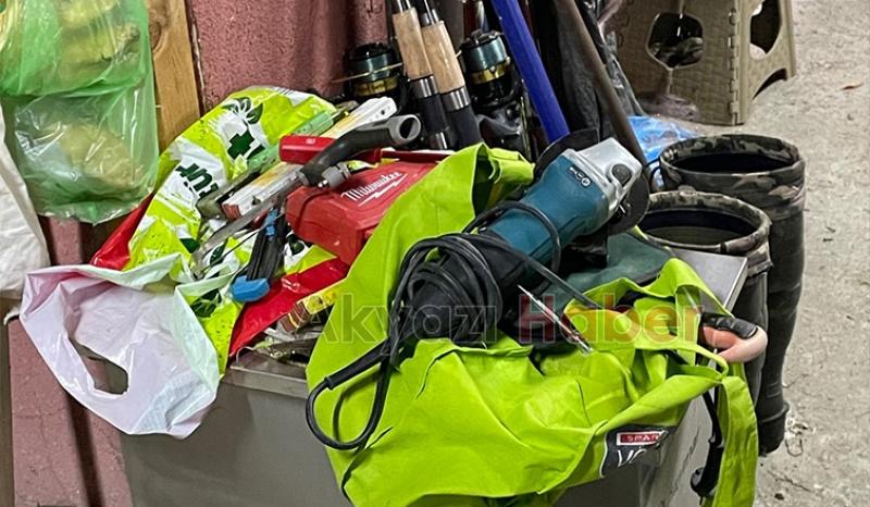 Akyazıda hırsızlık girişimi