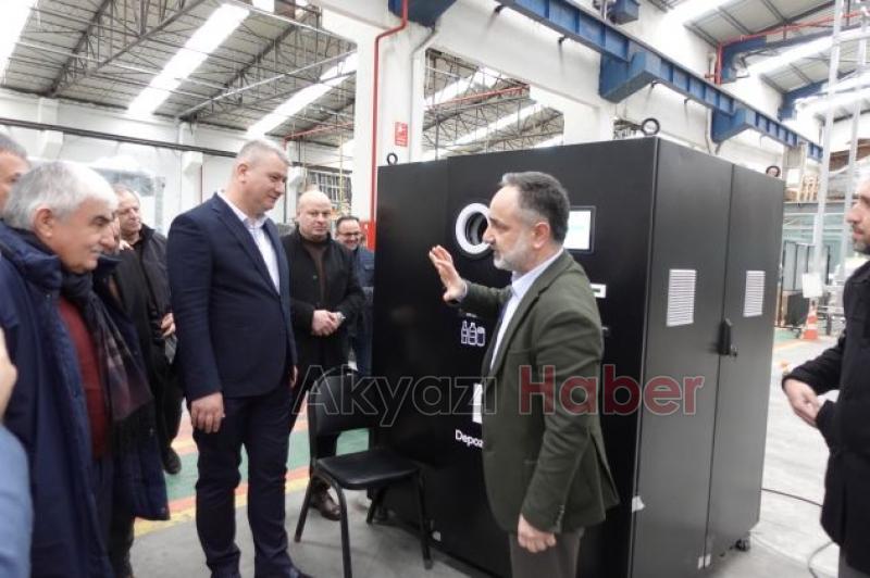 Depozito iade makineleri Sakarya'da üretiliyor