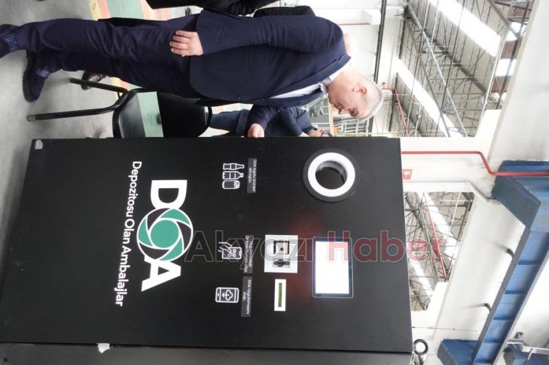 Depozito iade makineleri Sakarya'da üretiliyor