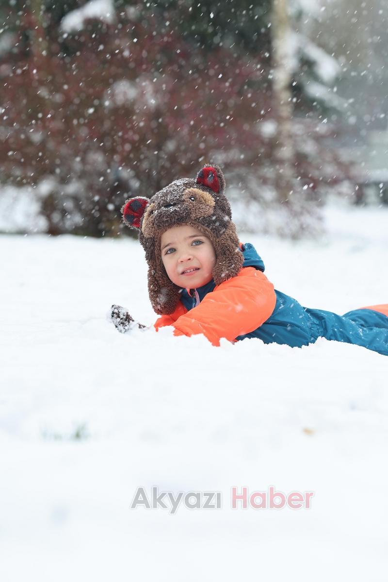 Sakarya'dan kar fotoğrafları
