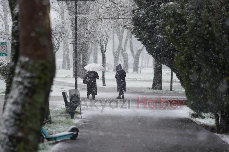 Sakarya'dan kar fotoğrafları